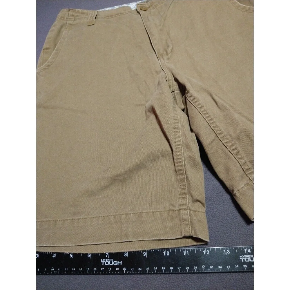 Steve‎ & Barry's Bermuda Shorts Men W34 L9.5 Brown Preppy College